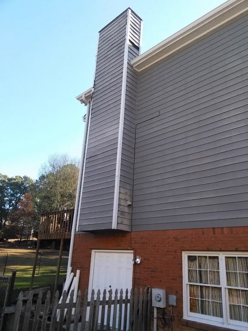 Siding Repair and Fiber Cement Replacement in Snellville project photo