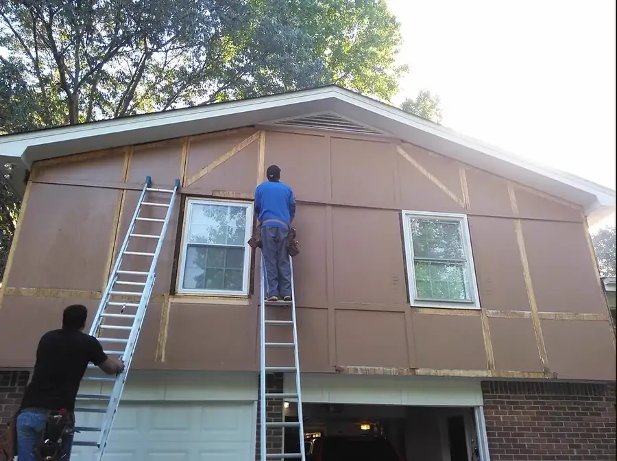 Fiber Cement Siding Replacement with New Trim project photo